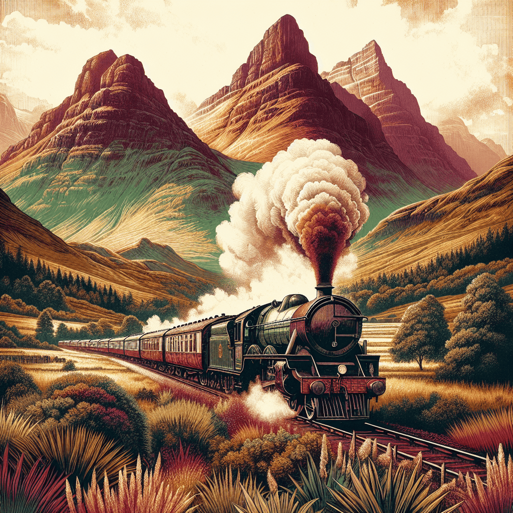 Vintage Trains DIY Paint By Numbers