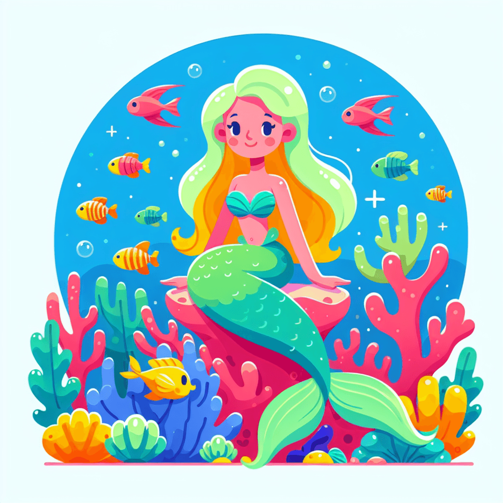 Magical Mermaid Reef Paint By Number