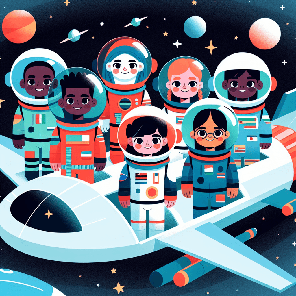 Starry Space Voyage Numbered Painting Kits