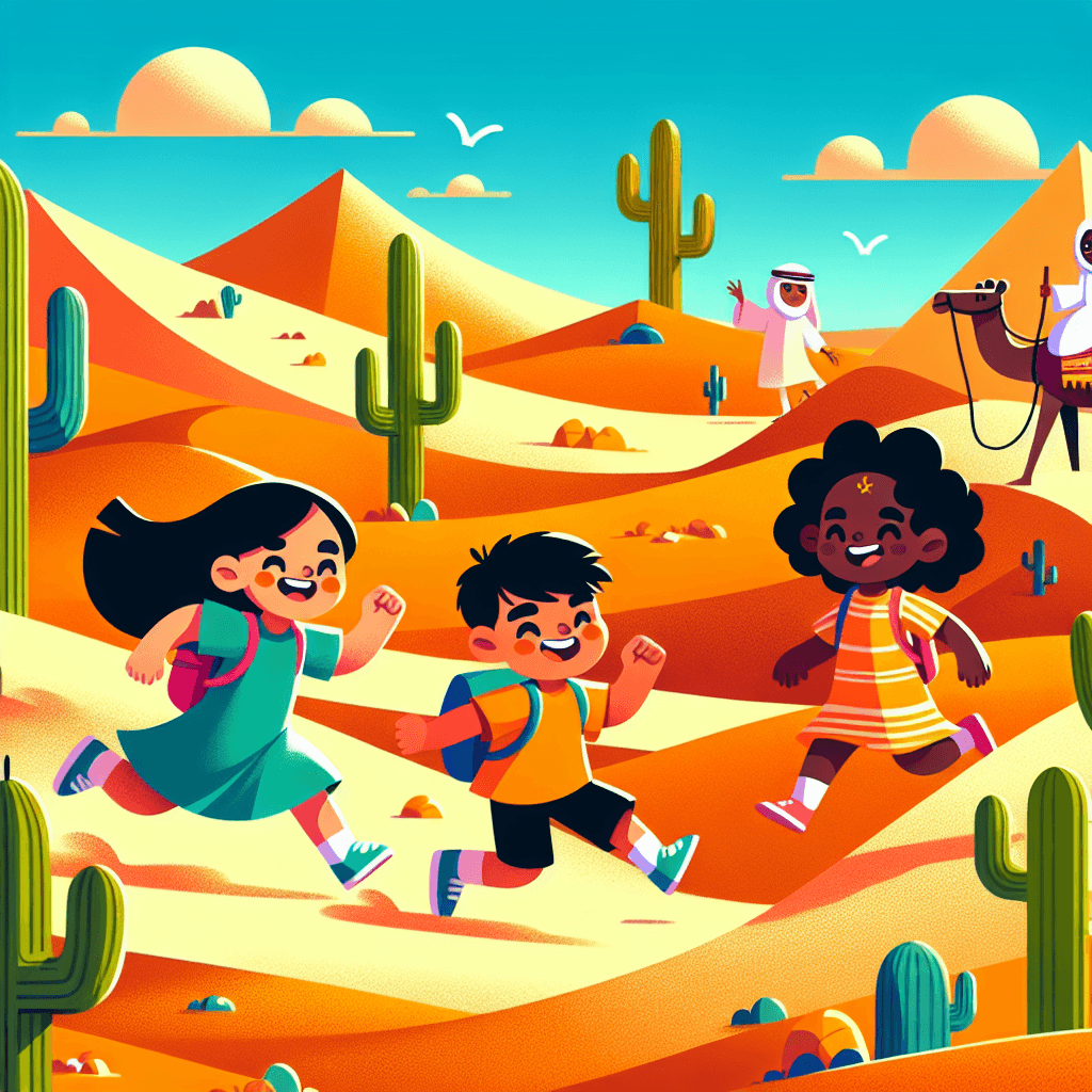 Dazzling Desert Adventure Painting By Numbers Kit