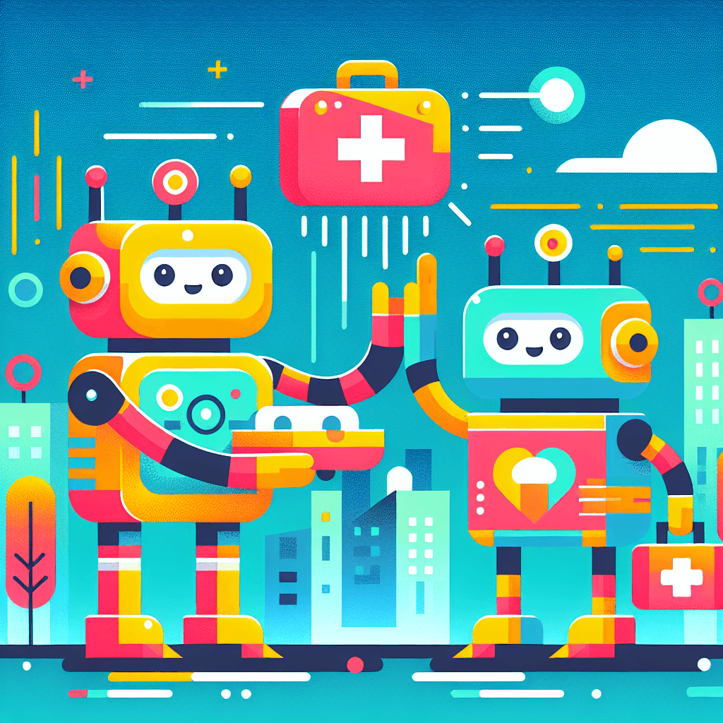 Robot Rescue Number Painting