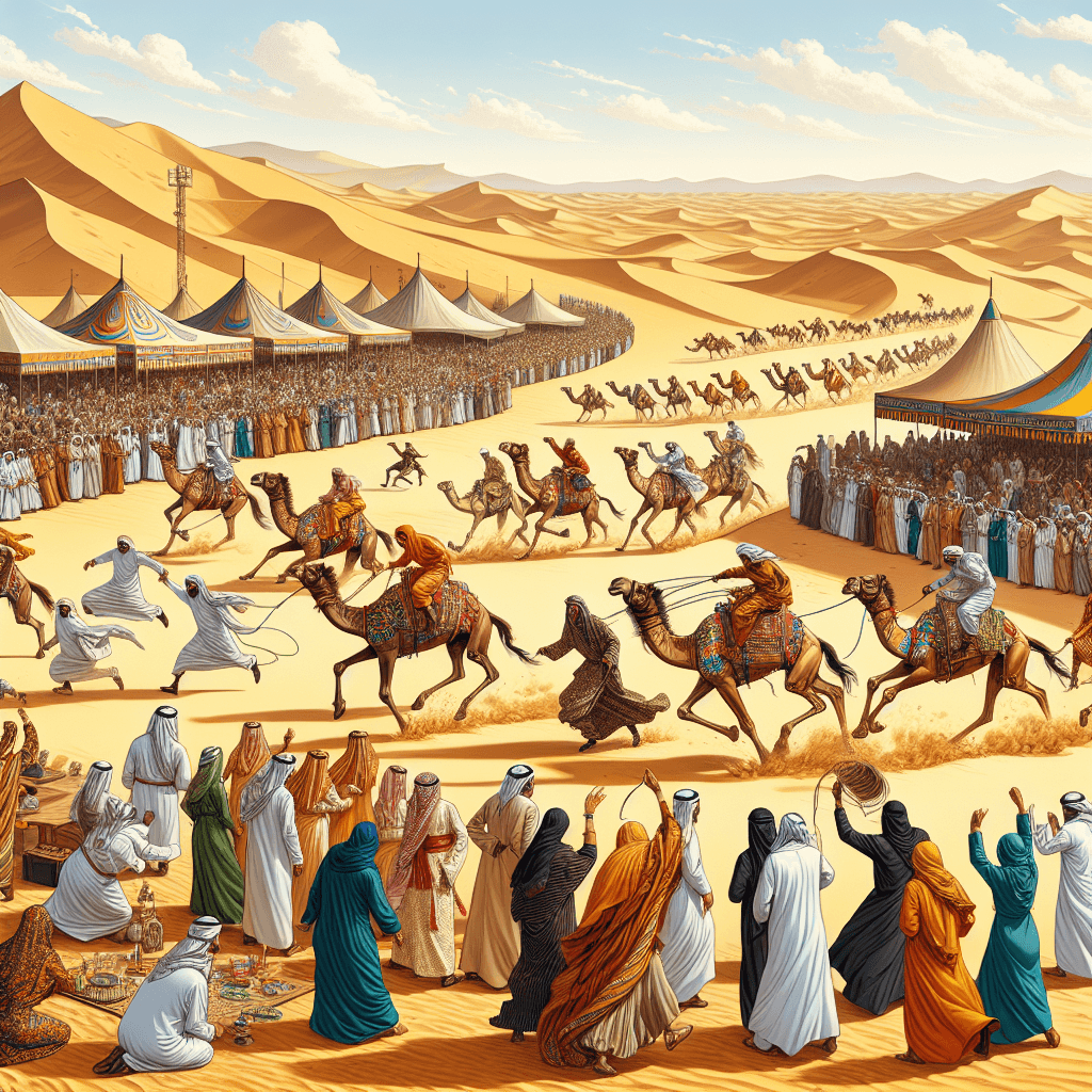 Festival Of The Sahara - Douz, Tunisia Paint By Numbers Art