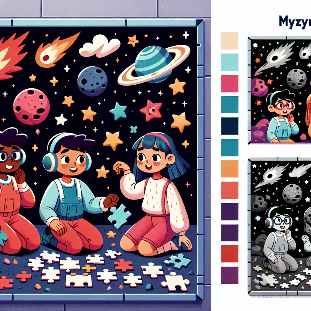Astral Puzzle Expedition Painting Number Kit
