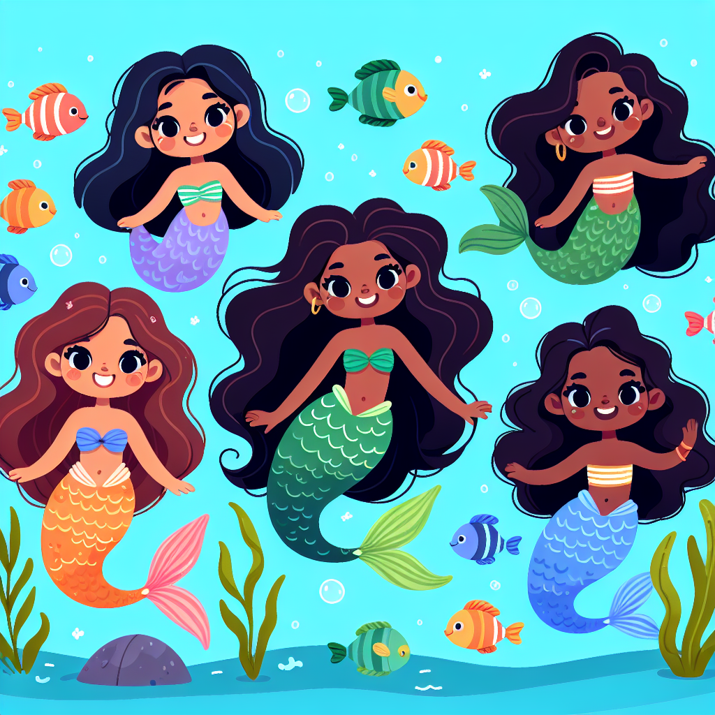 Whimsical Mermaids Painting By Numbers Kit