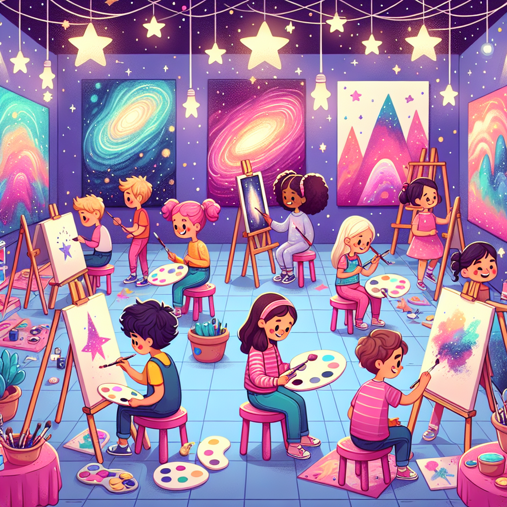 Stellar Art Studio Painting Number Kit