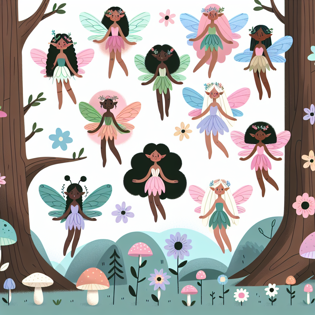 Enchanted Fairy Woods Paint By Numbers