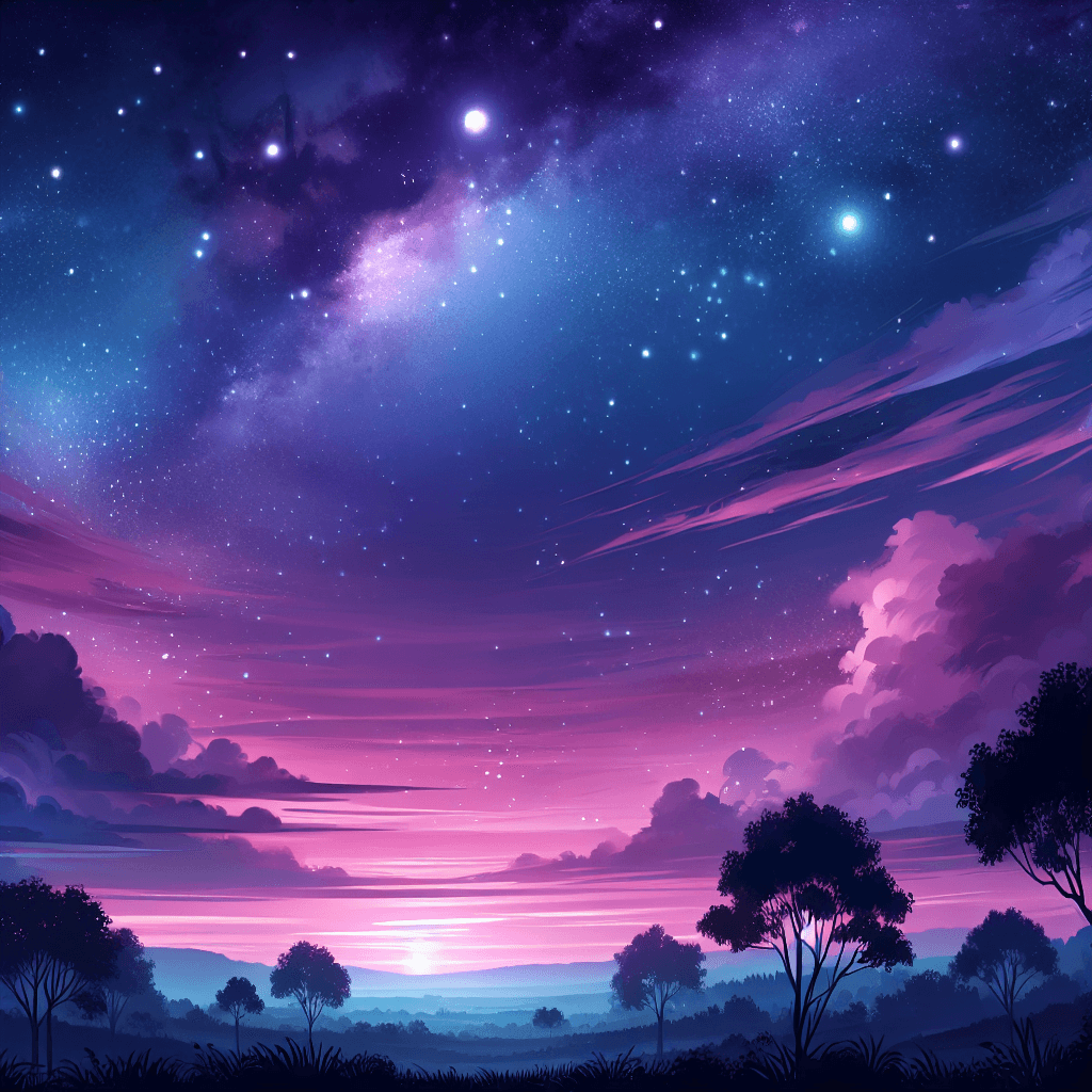 Celestial Dusk Illumination DIY Paint By Numbers