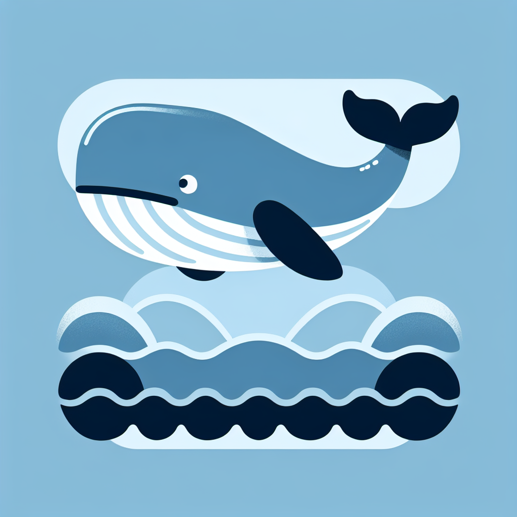 Whale's Majestic Ocean Voyage Paint By Number