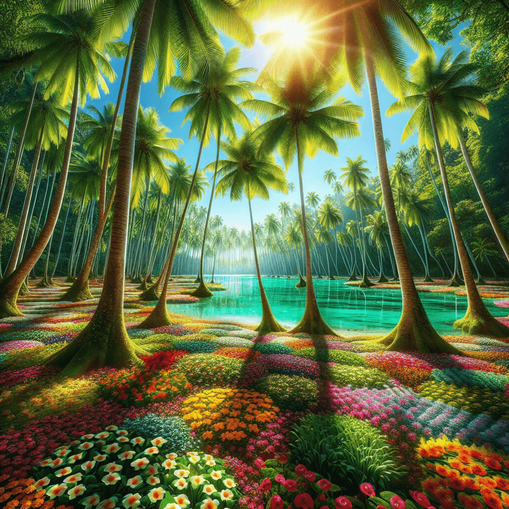 Tropical Getaway Painting By Numbers Kit