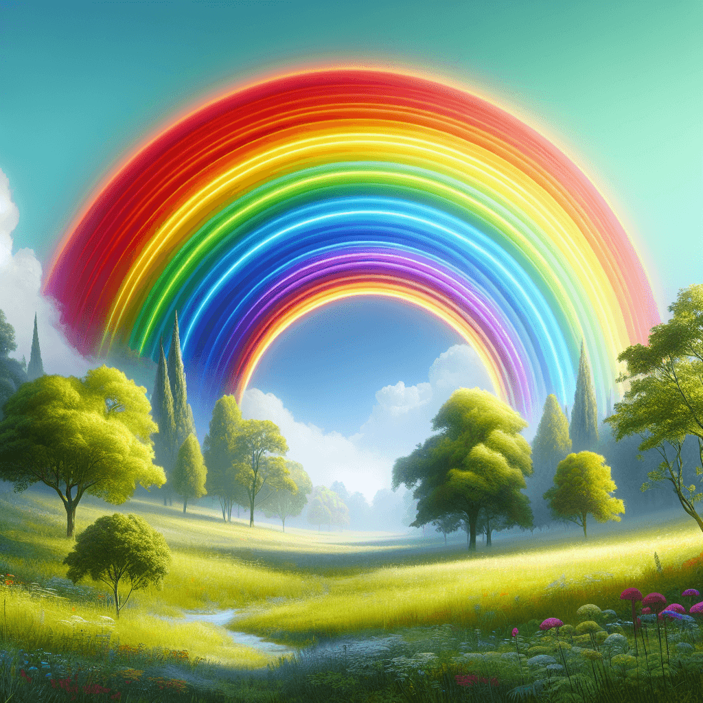 Radiant Rainbow Wonderland Paint By Color
