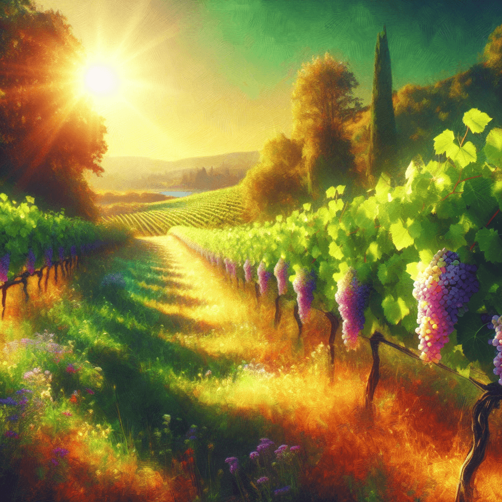 Mediterranean Vineyard Paint By Numbers