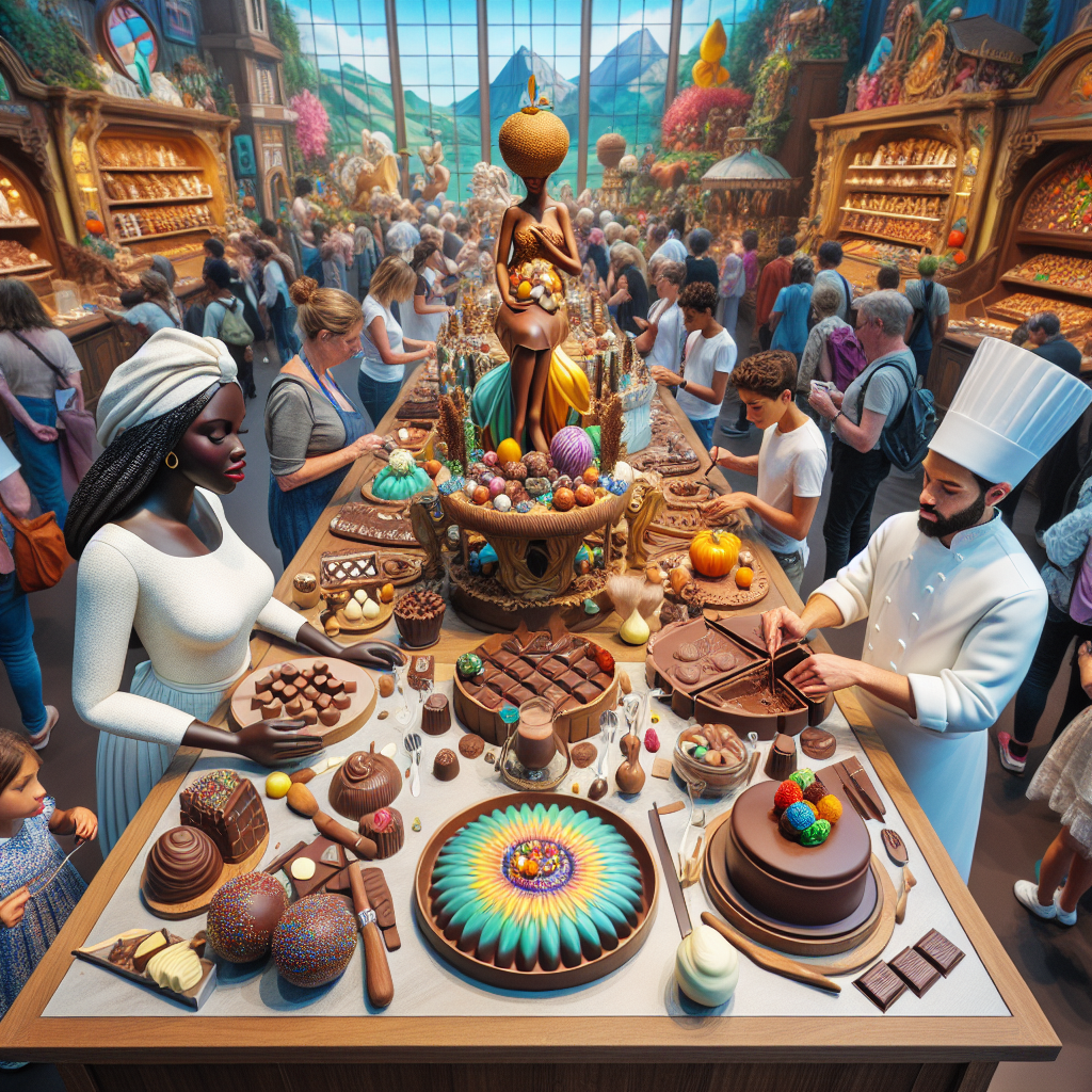 World Chocolate Festival - England Numbered Painting Kits