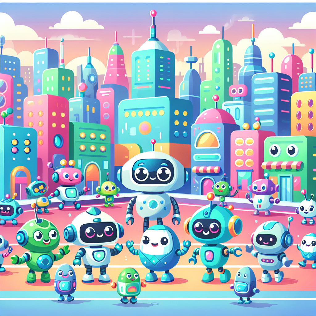 Creative Robot Adventure Paint By Color