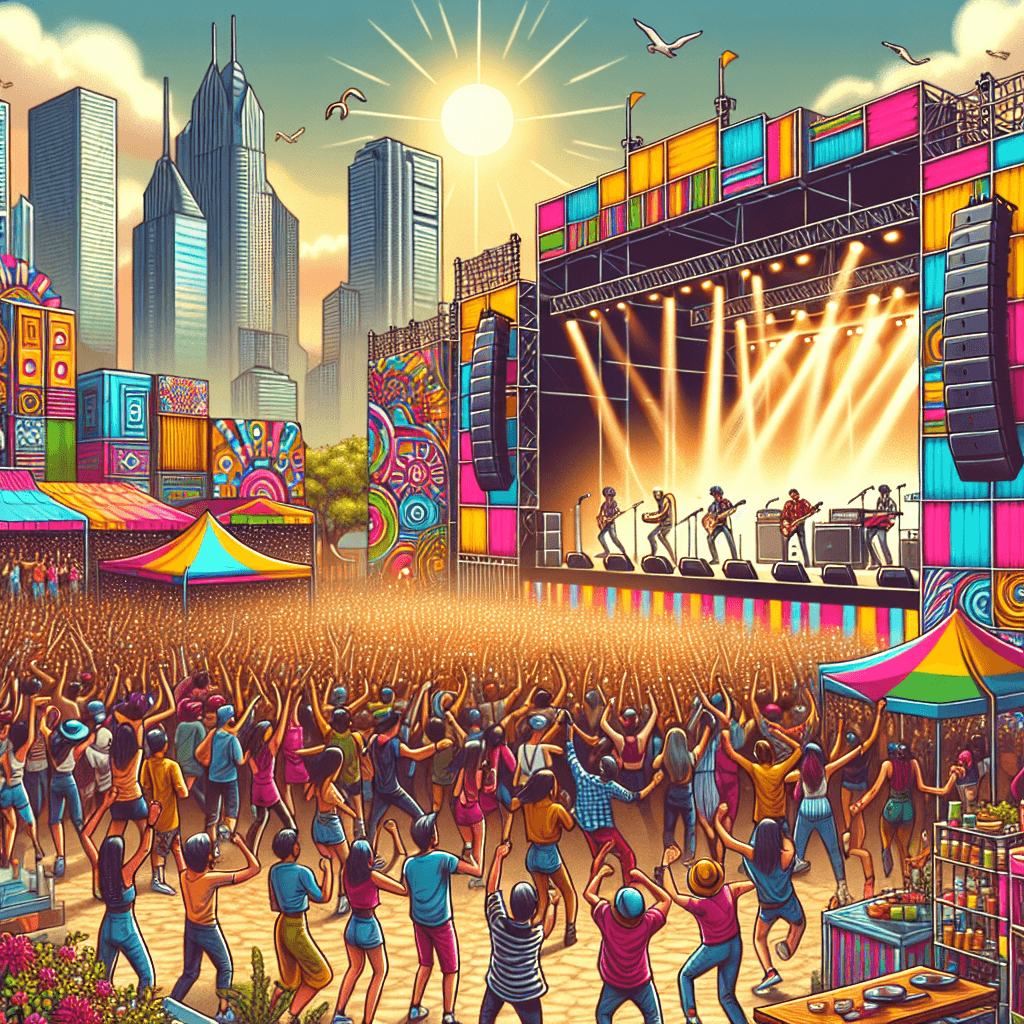 Lollapalooza Festival Paint By Numbers