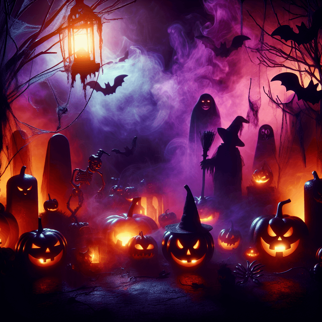 Halloween Spooky Spectacle Numbered Painting Kits