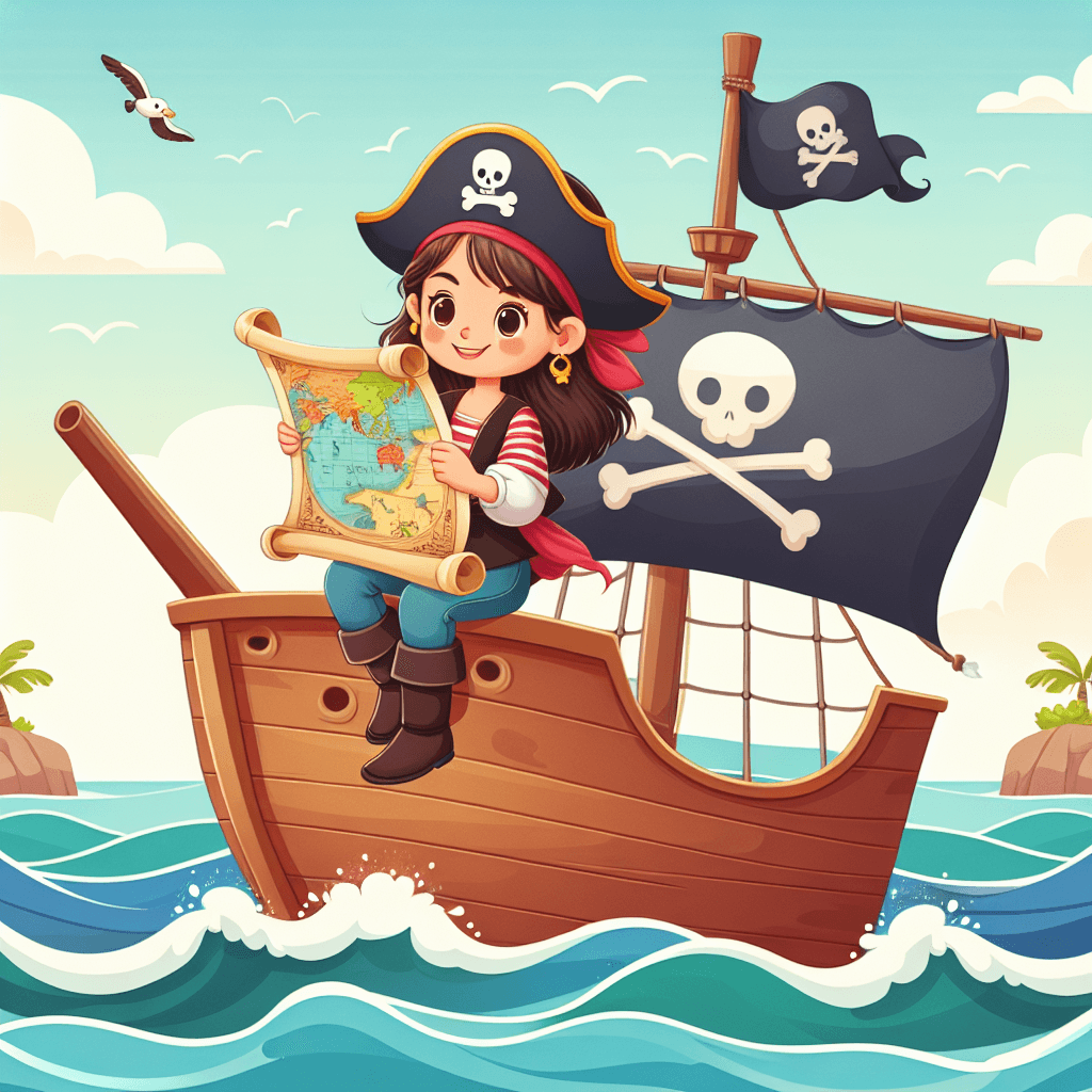 Pirate Seas Adventure Paint By Color