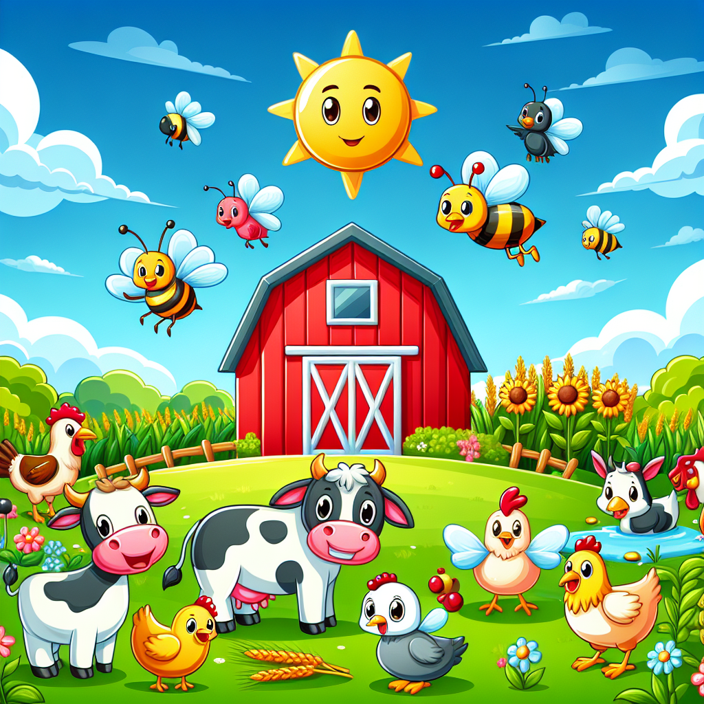 Busy Bee Farm Paint By Number