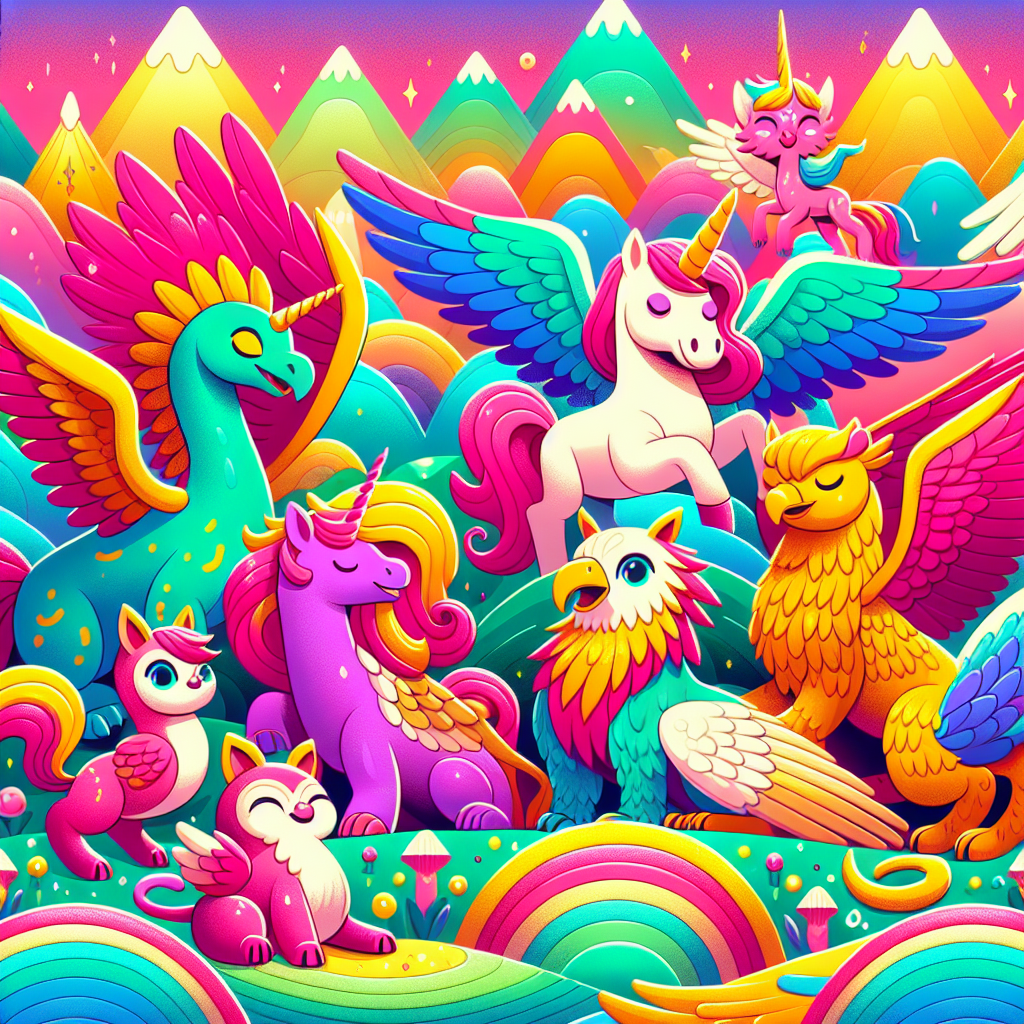 The Magical Creature Expedition Painting Number Kit