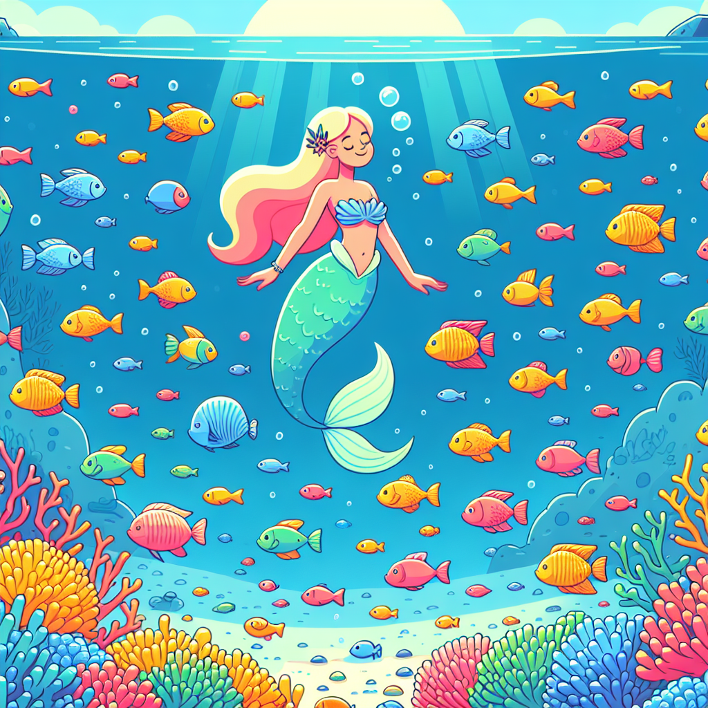 Mystic Mermaid Painting Number Kit