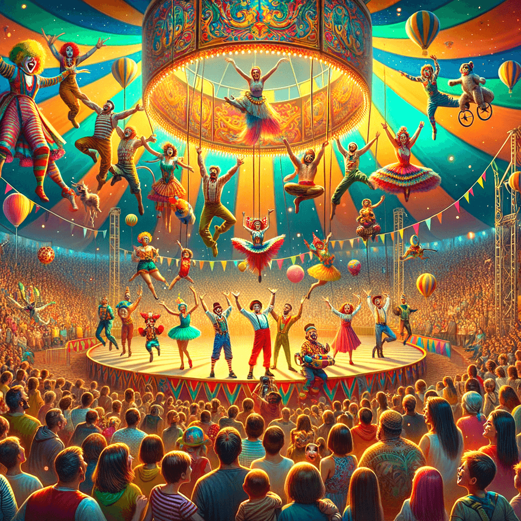 World Circus Day Painting By Numbers Kit