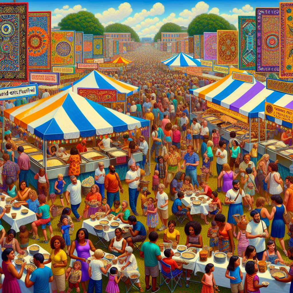 World Grits Festival - USA Number Painting