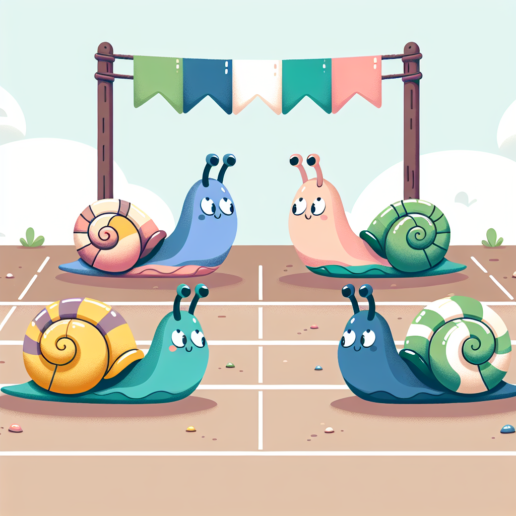 Snappy Snail Speedway Painting Number Kit