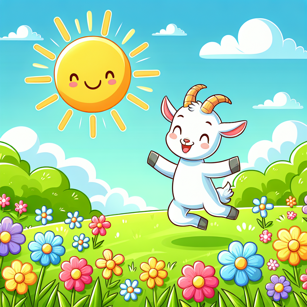 Giggles The Goat DIY Paint By Numbers