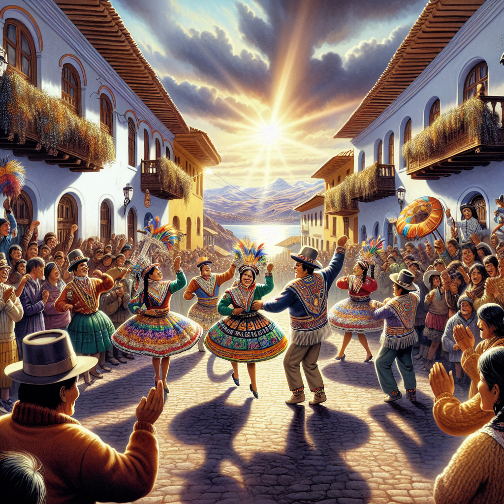 Dia De La Candelaria - Puno, Peru Painting Number Kit