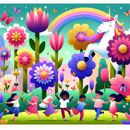 Frolic In Fantasy Meadow Painting By Numbers Kit