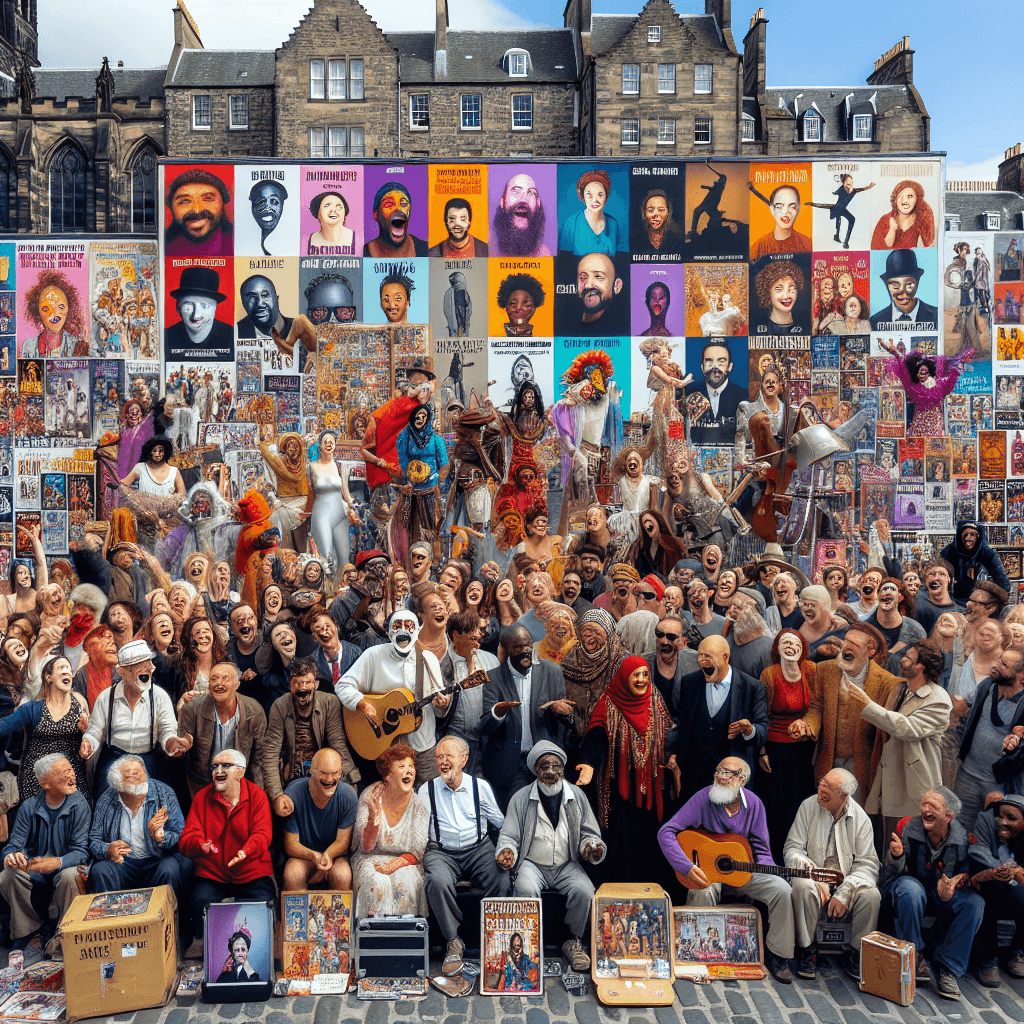 The Edinburgh Festival Fringe - Edinburgh, Scotland DIY Paint By Numbers