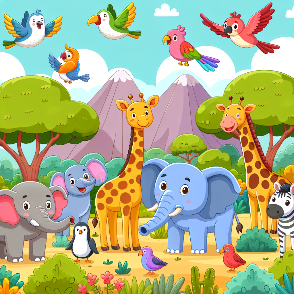 Journey To The Animal Kingdom Paint By Number