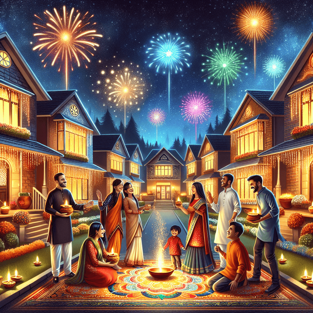 Festival Of Lights (Diwali) Paint By Number