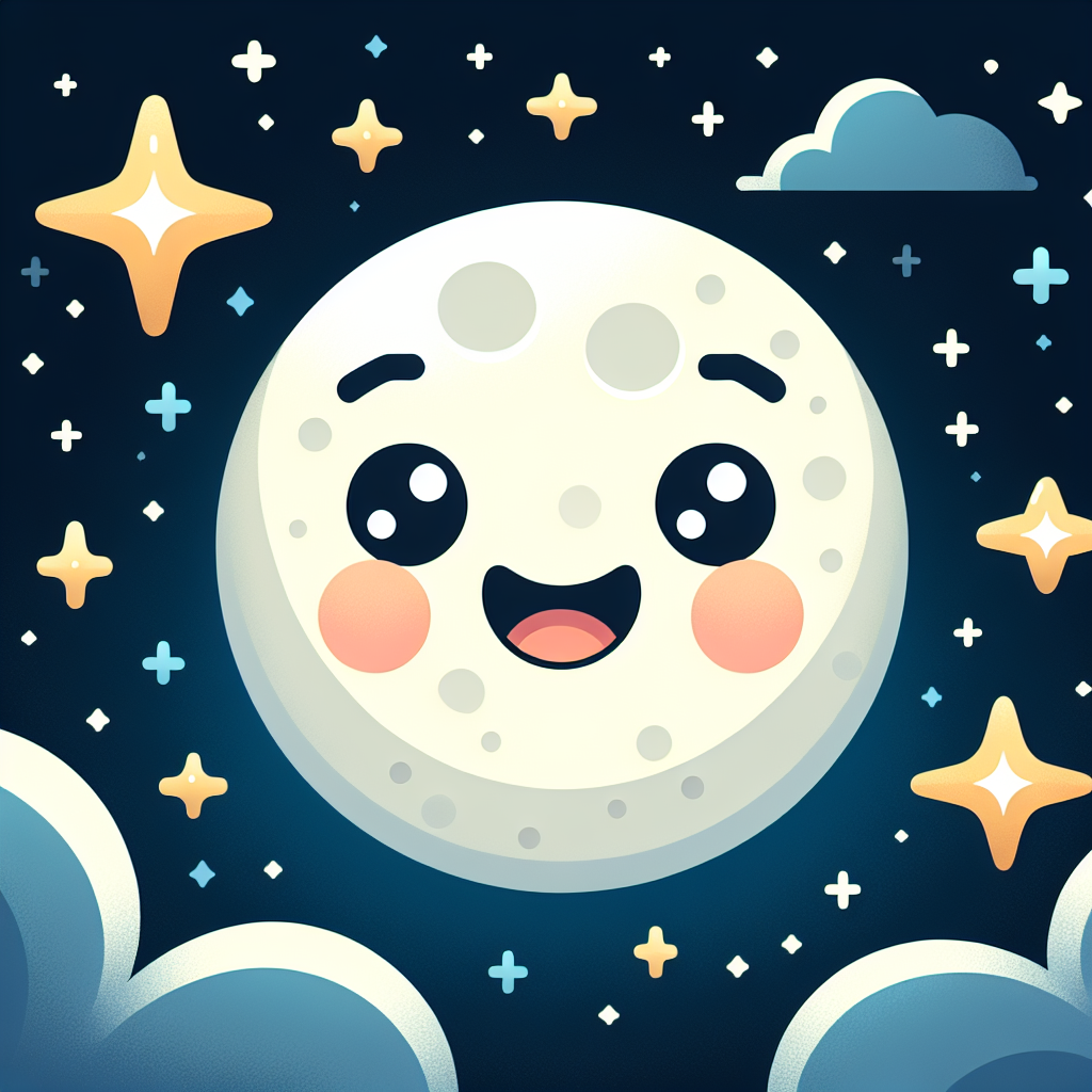 Bright Moon Painting By Numbers Kit