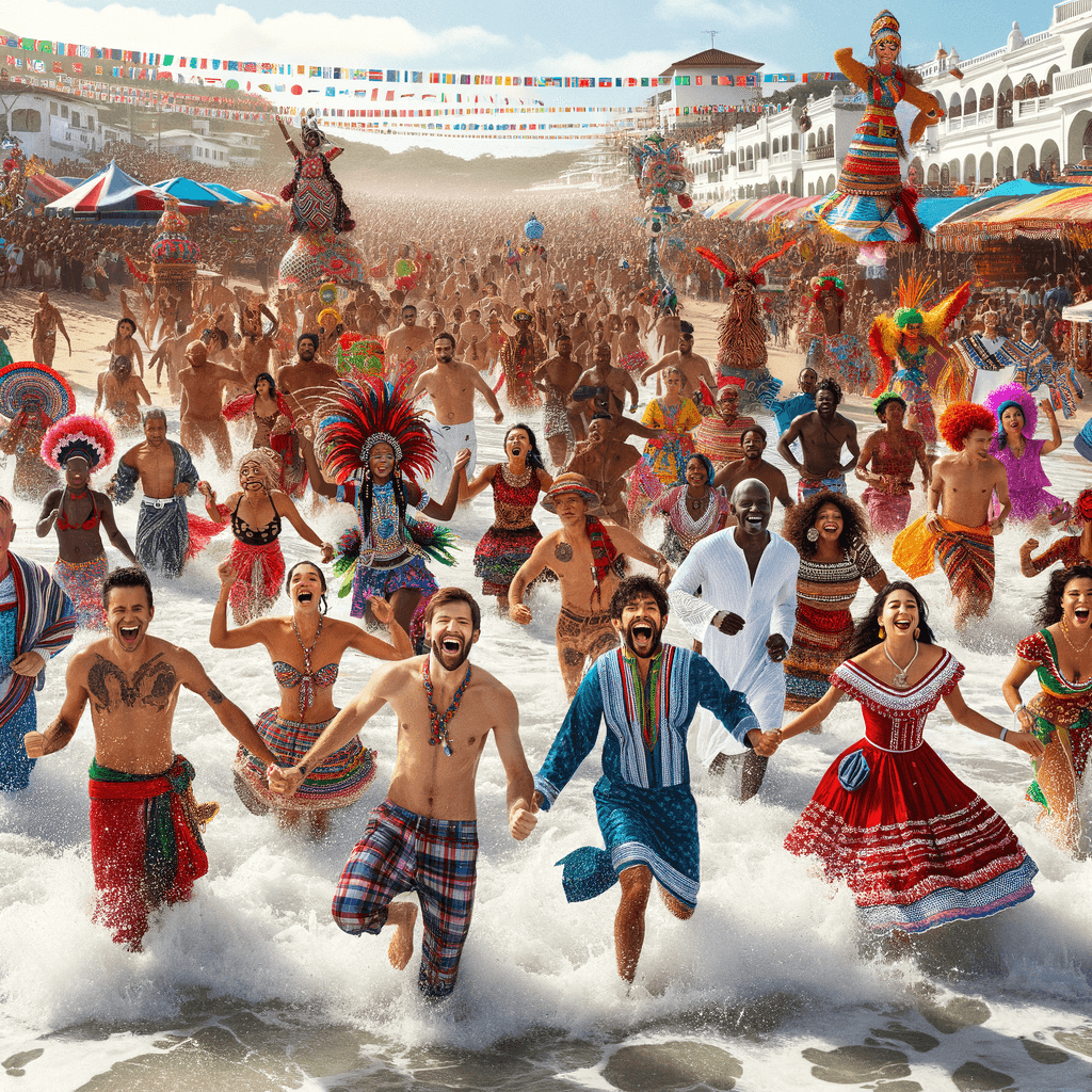 Dia De San Juan - Puerto Rico Painting By Numbers Kit