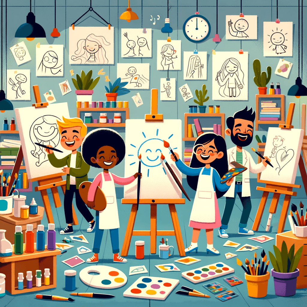 Creative Artist Studio Paint By Color