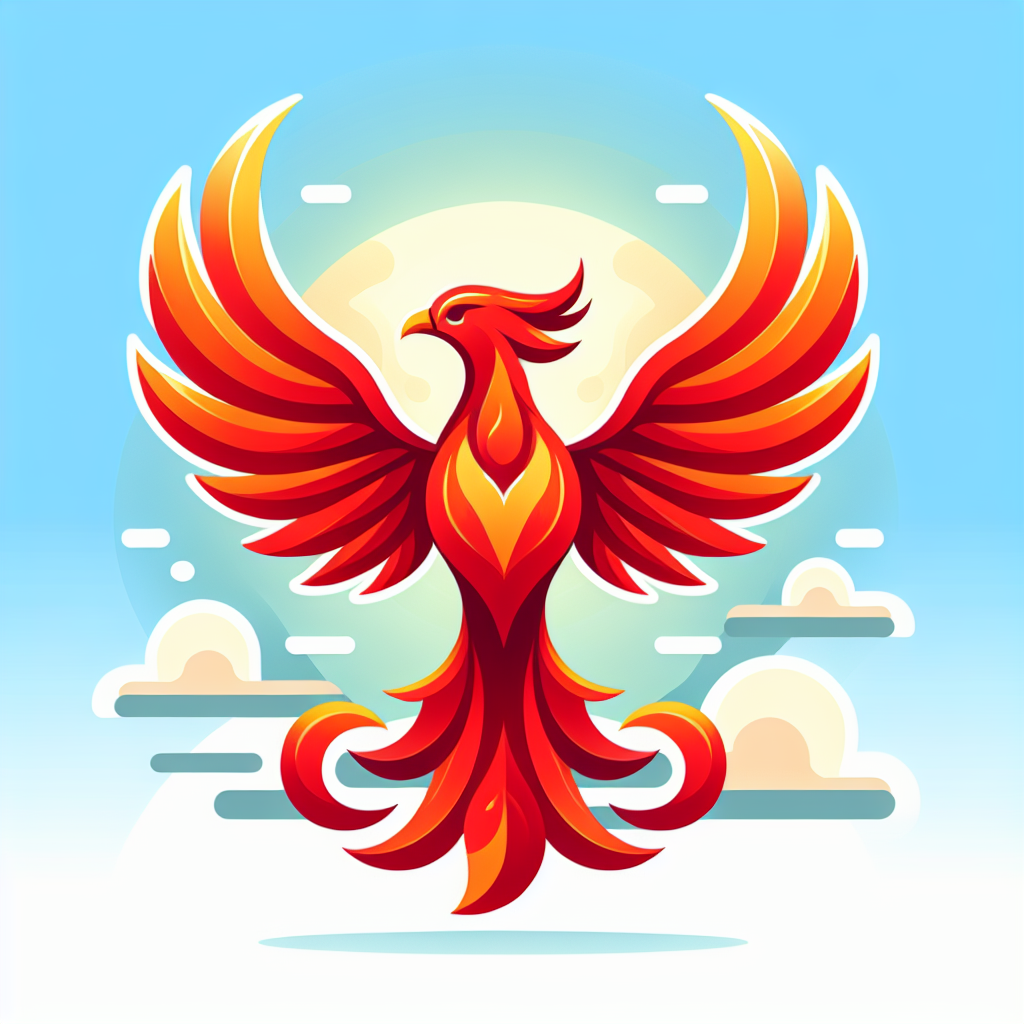 Mythical Phoenix Numbered Painting Kits