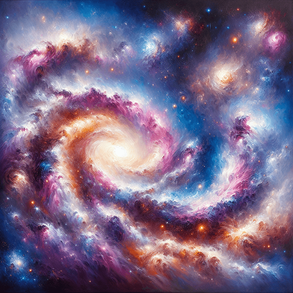 Artistic Galaxy Exploration Paint By Numbers Kits