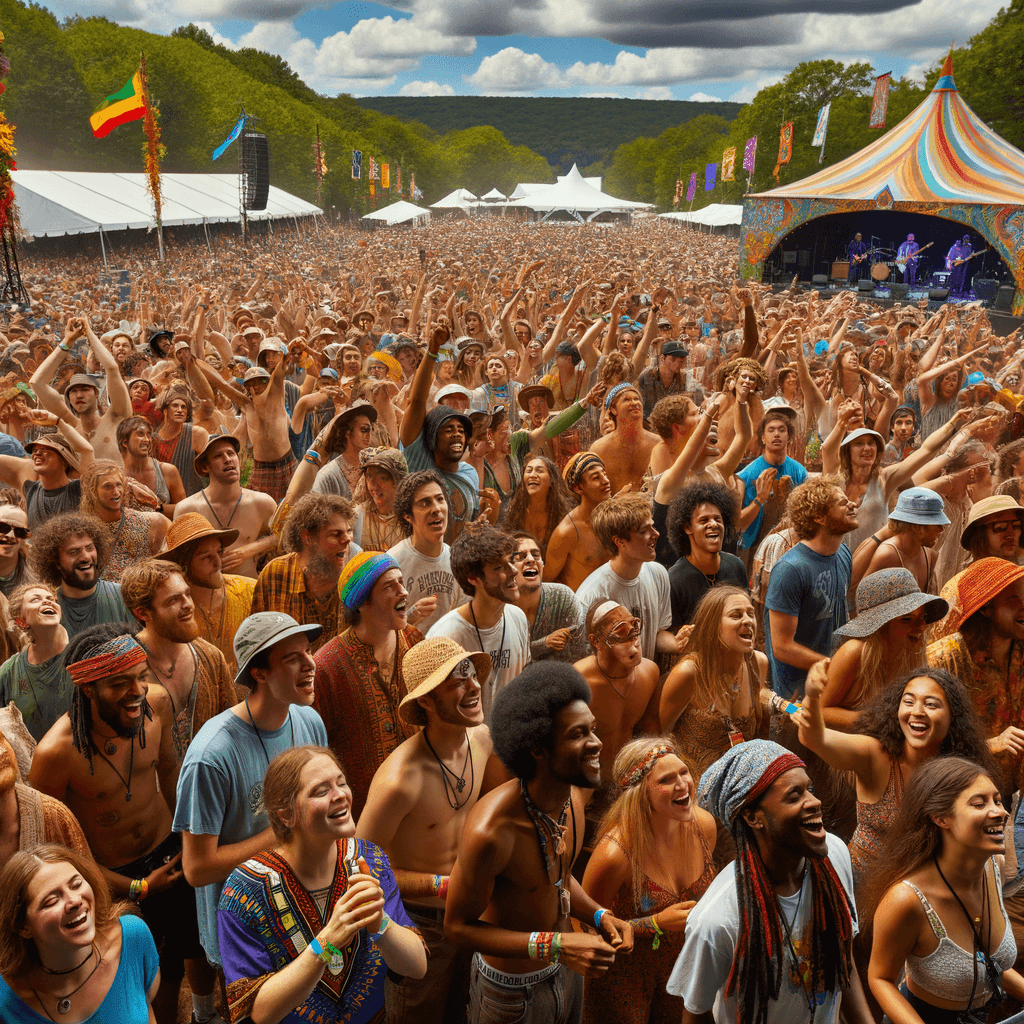 Woodstock Festival Paint By Numbers Kits
