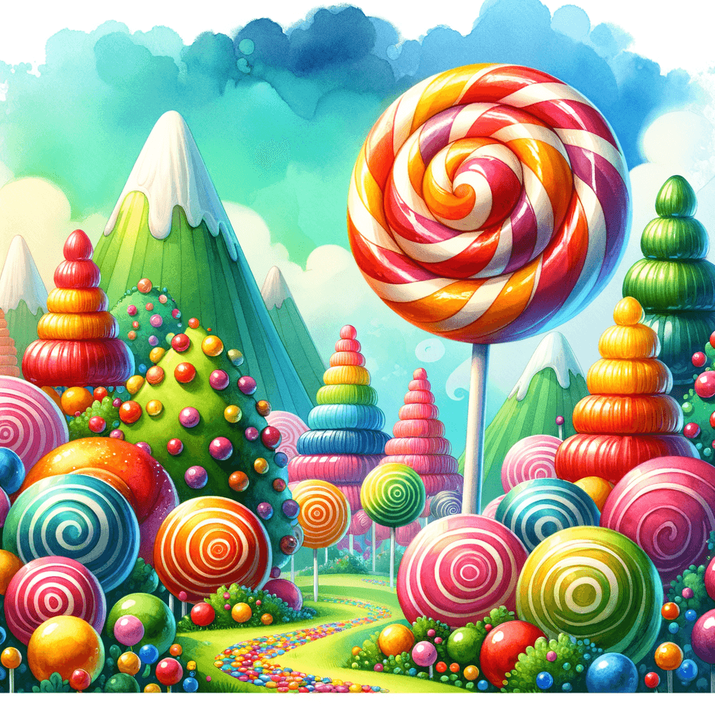 Adventures In Candyland Paint By Numbers Art