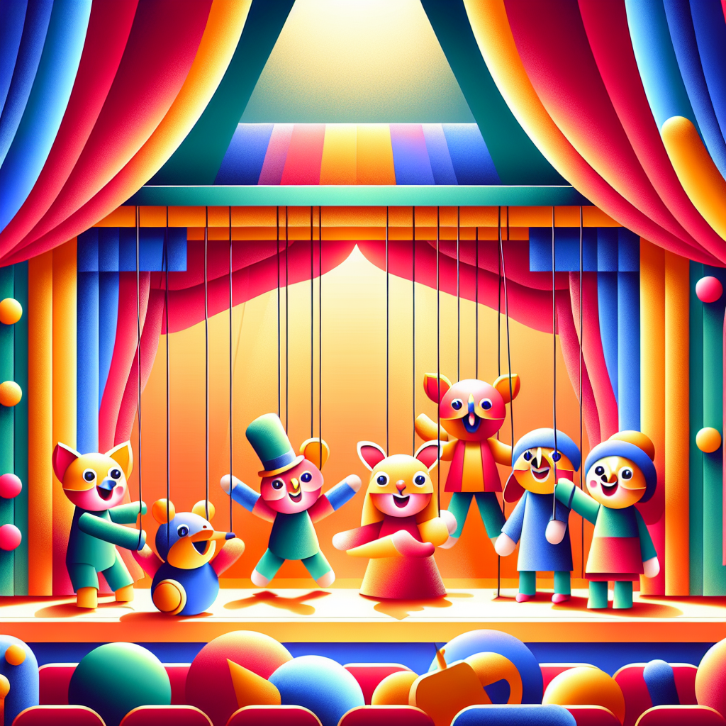 Puppet Show Spectacle Paint By Number