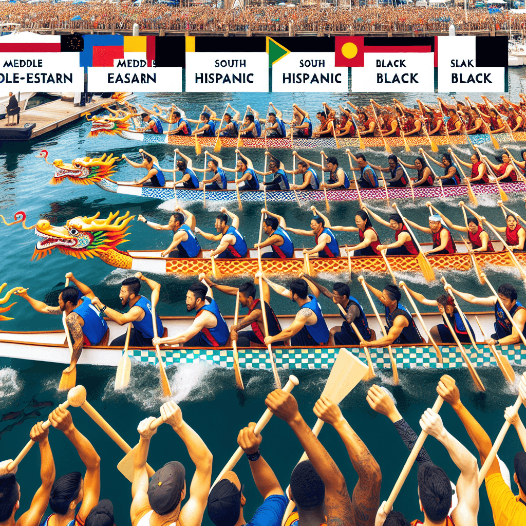 Hong Kong Dragon Boat Carnival - Hong Kong Painting Number Kit