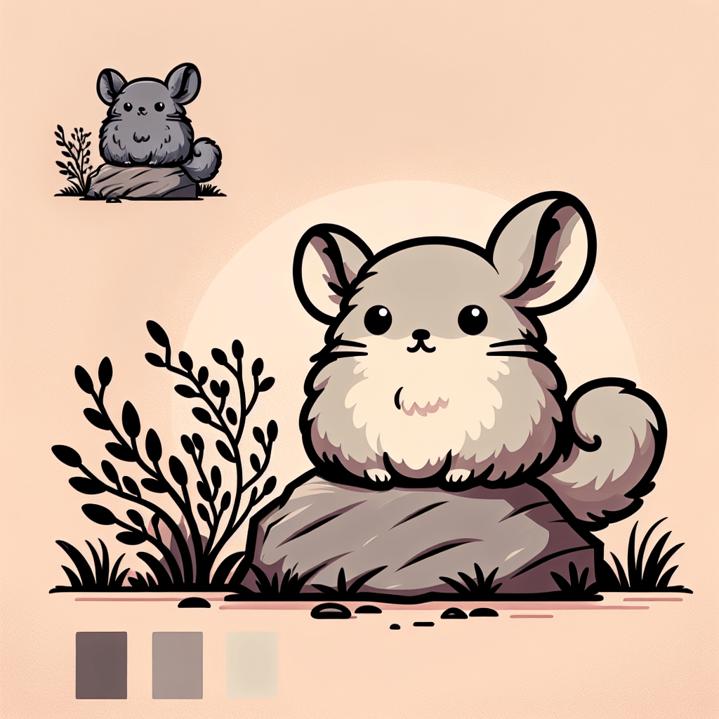 Clever Chinchilla Painting Number Kit
