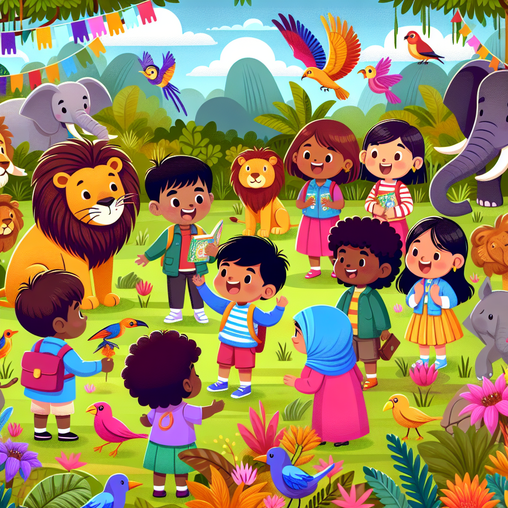 The Great Animal Adventure Paint By Color