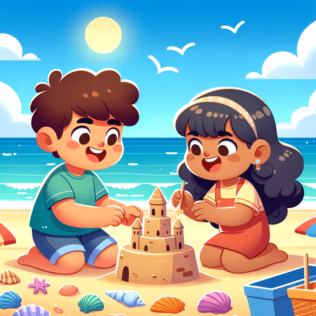 Summer Beach Day Paint By Number