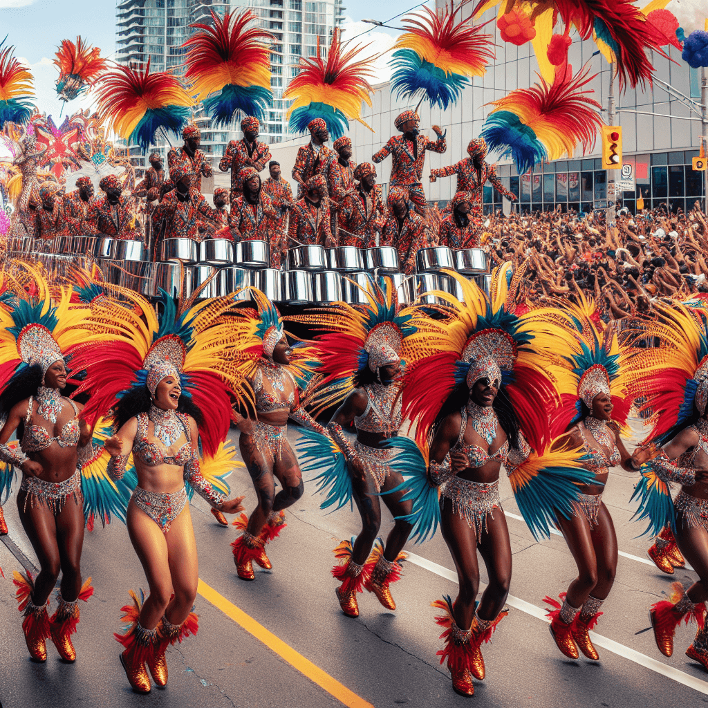 Caribbean Carnival - Toronto, Canada Paint By Number