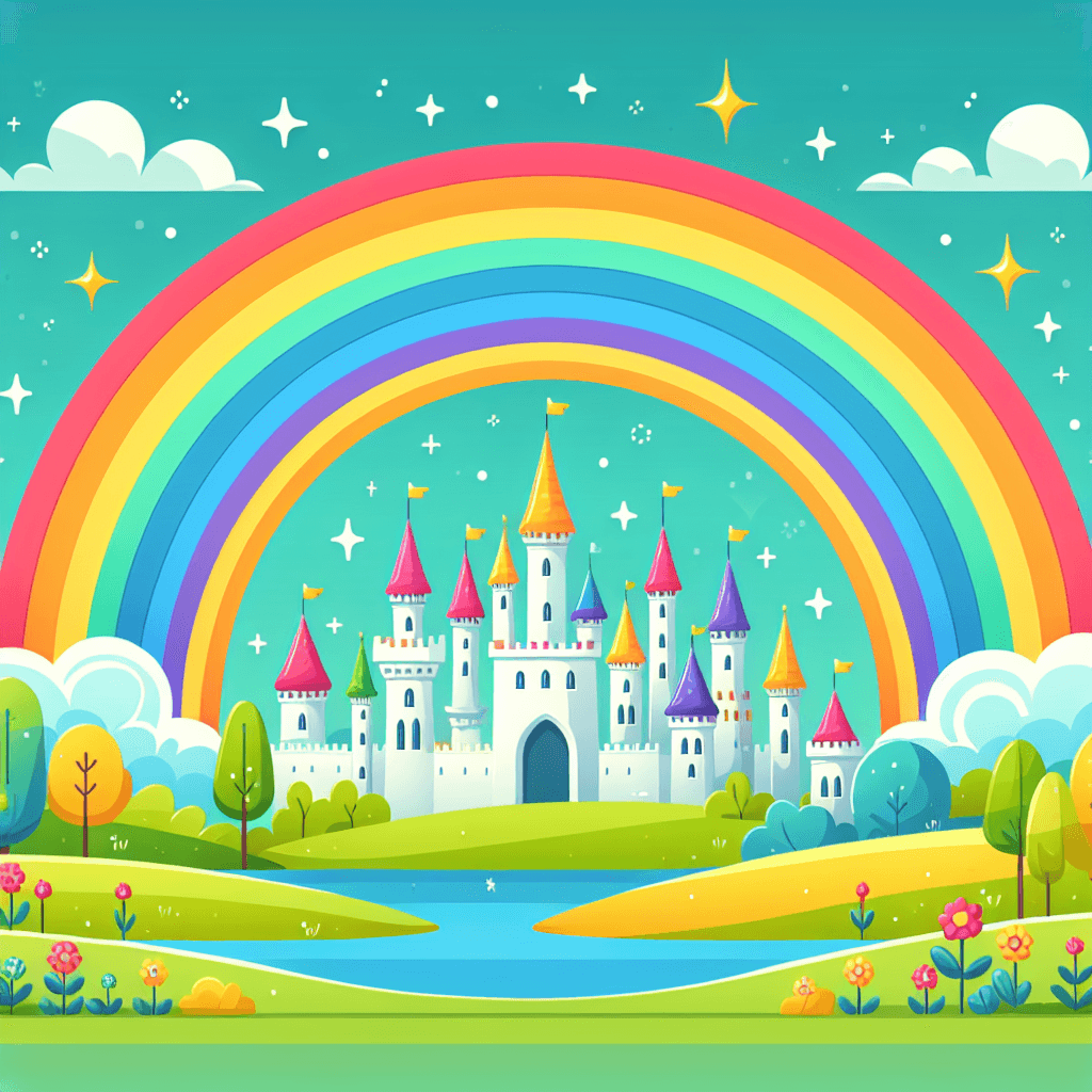 Rainbow Kingdom Paint By Number