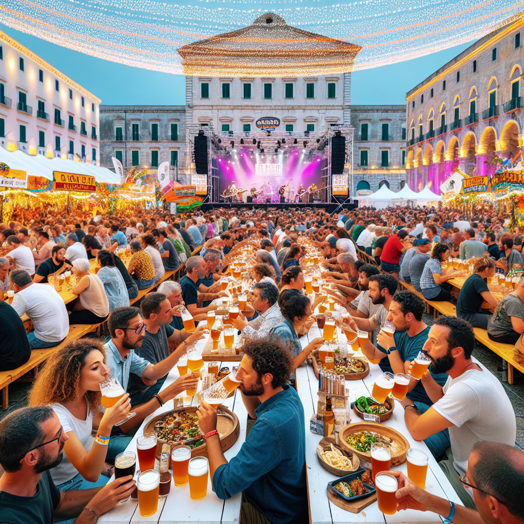 Cagliari Beer Festival Paint By Numbers Art