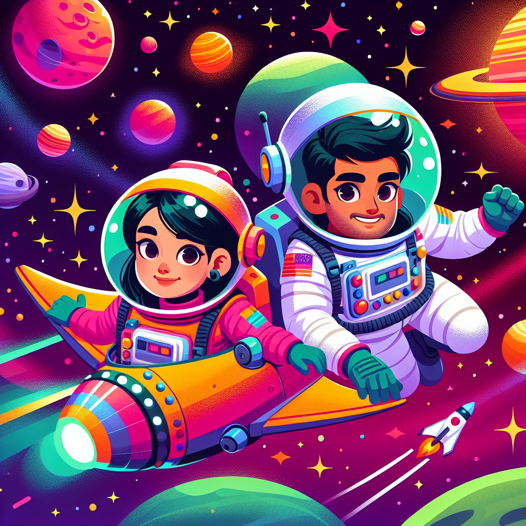 Cosmic Quest To The Stars Paint By Color