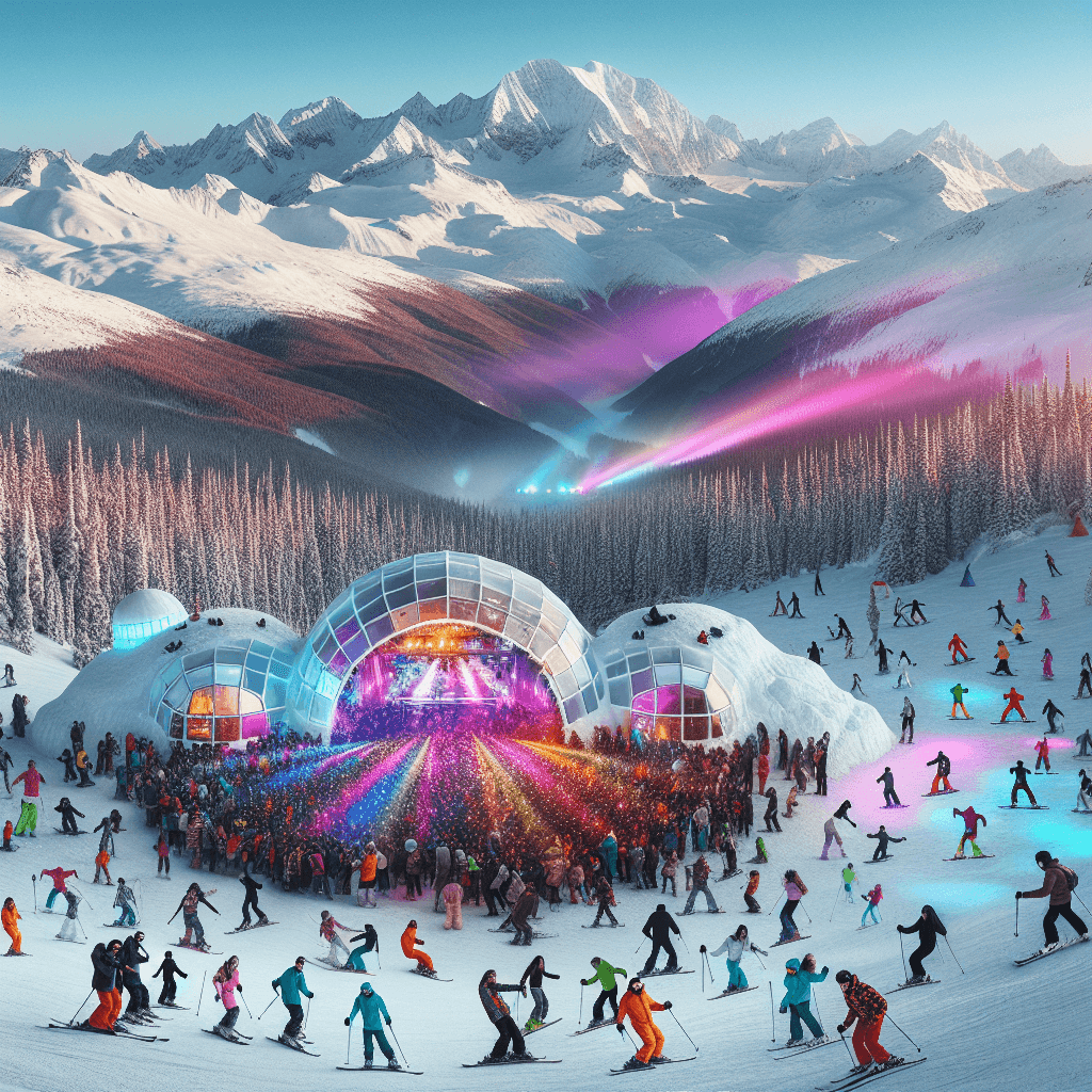 Snowbombing Festival - Mayrhofen, Austria Paint By Numbers Kits