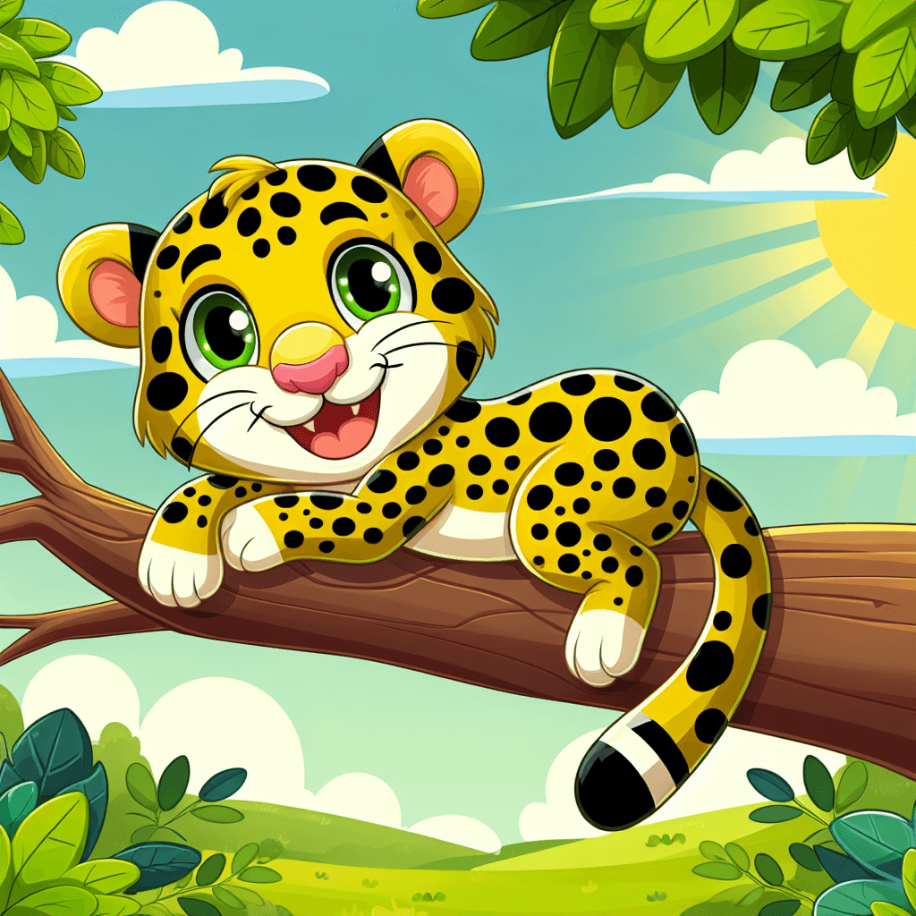 Lively Leopard Paint By Numbers Art